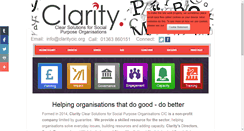 Desktop Screenshot of claritycic.org